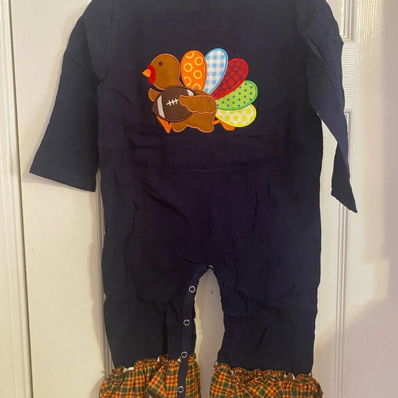 New Boutique Fall Romper - Picture 9 of 16